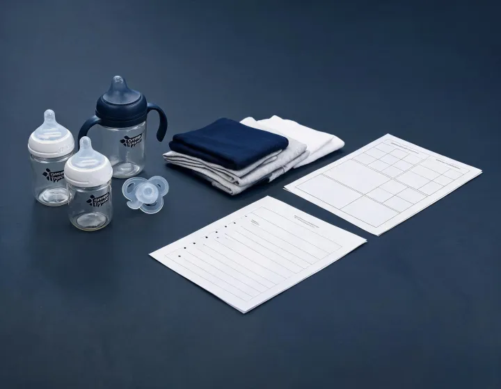 Baby feeding category planning table